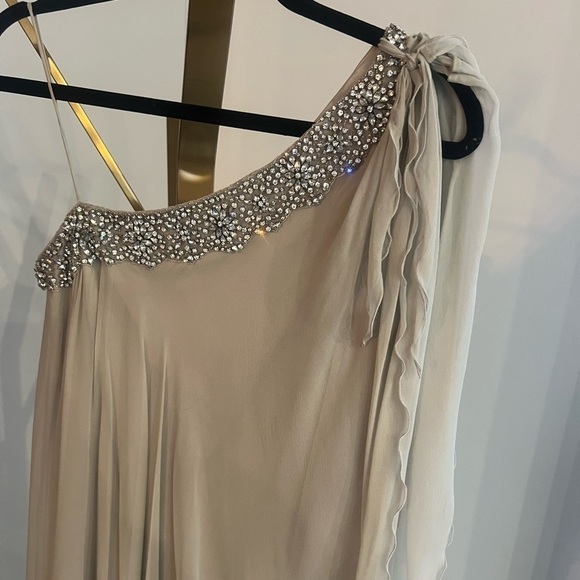 Ricki Freeman for Teri John Grey & Silver Dress - Picture 9 of 17